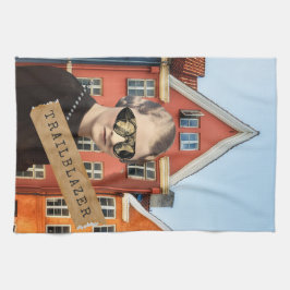 Paño De Cocina Trailblazer Kitsch Alteración del arte