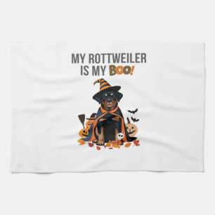 Paño De Cocina Traje de Halloween para Rottweiler Mi Rottweiler e