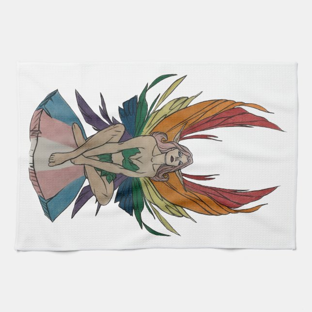 Paño De Cocina Transgender Faerie (Horizontal)