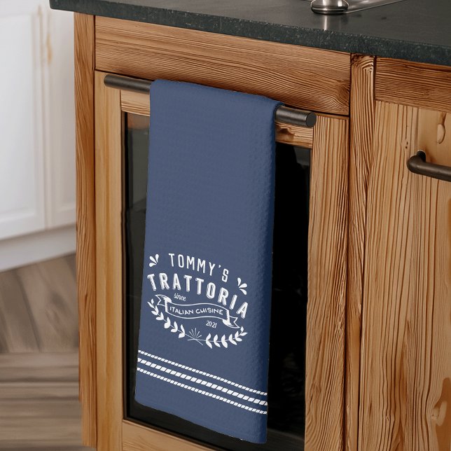 Paño De Cocina Trattoria italiana personalizada (Subido por el creador)