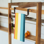 Paño De Cocina Trazado rosa y azul<br><div class="desc">Diseñe su cocina con estas toallas de cocina de rayas uniformes y comparta sus comentarios con nosotros. Compras felices</div>