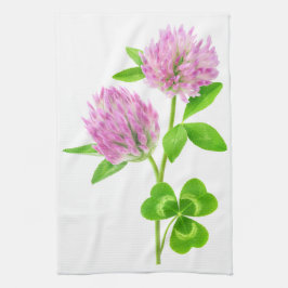 Paño De Cocina Trébol rosa