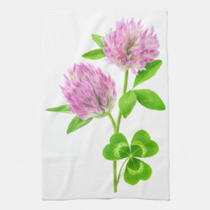 Paño De Cocina Trébol rosa