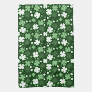 Paño De Cocina Trébol verde, Día de San Patricio