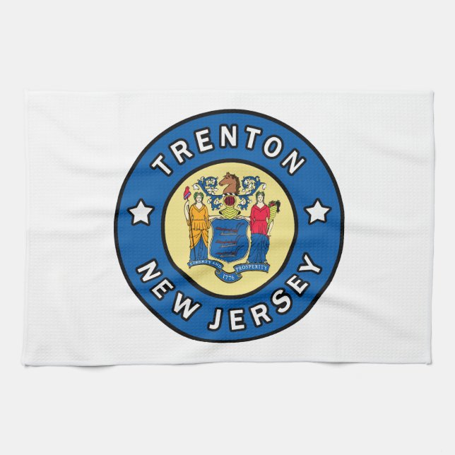 Paño De Cocina Trenton New Jersey (Horizontal)