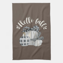 Paño De Cocina Tres Calabaza Hola Caída