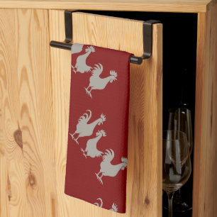 Paño De Cocina Tres gallinas francesas Plantilla recortable estil