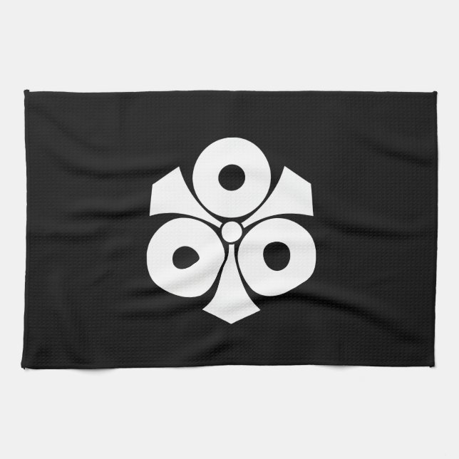 Paño De Cocina Tres ojos de serpiente con espadas (Horizontal)