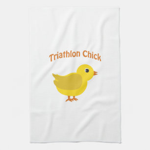 Paño De Cocina Triathlon Chick