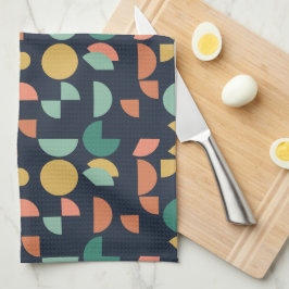 Paño De Cocina Tribal Geométrica Retro Moderno y Elegante