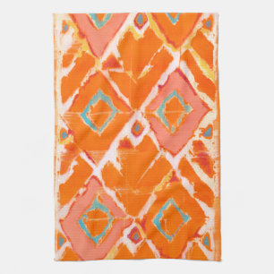 Paño De Cocina Tribal II Naranja