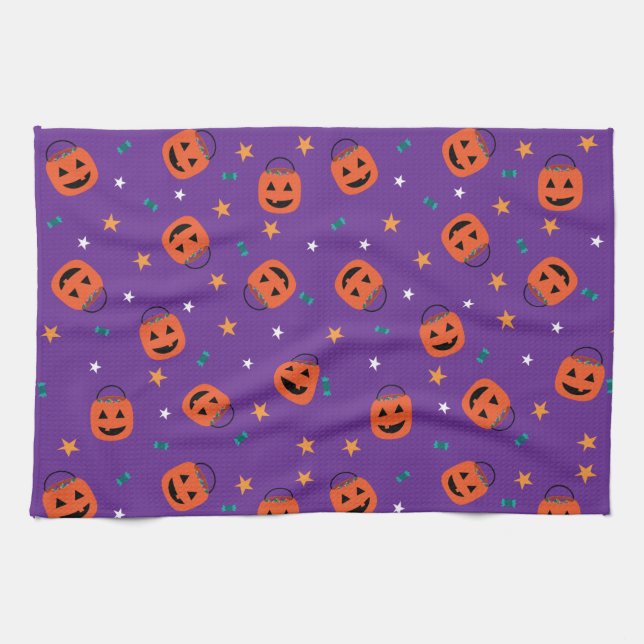 Paño De Cocina Trick-or-Treat (Horizontal)