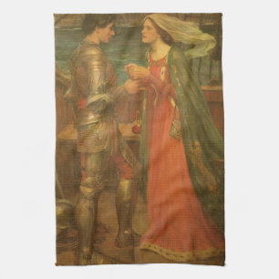 Paño De Cocina Tristán e Isolda de John William Waterhouse