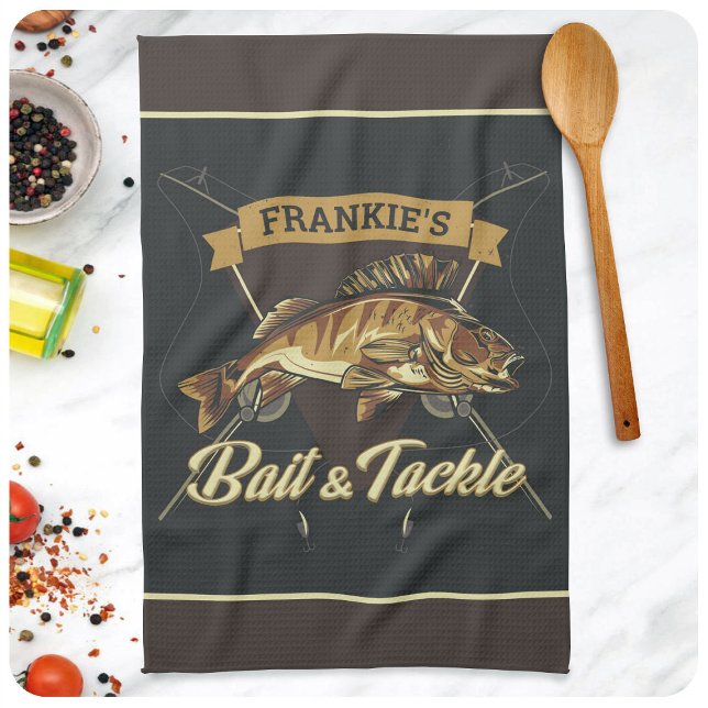 Paño De Cocina Trofeo de NOMBRE Personalizado Pesca Caballo de an (Subido por el creador)