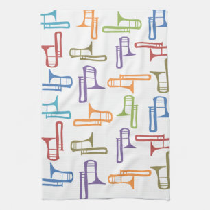Paño De Cocina Trombones