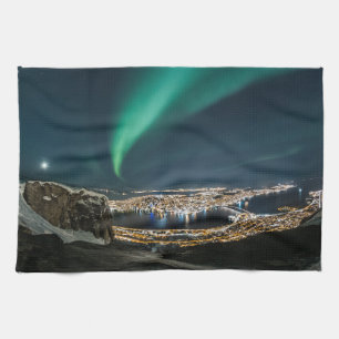 Paño De Cocina Tromso de las luces del norte