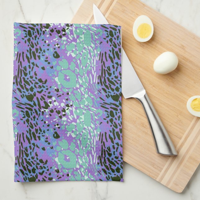 Paño De Cocina Tropical (Doblado Cuarto)