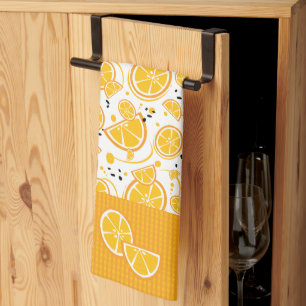 Paño De Cocina Tropical Naranja Slices Bodas Citrus Fruta de vera