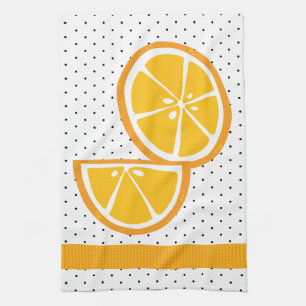 Paño De Cocina Tropical Naranja Slices Bodas Citrus Fruta de vera