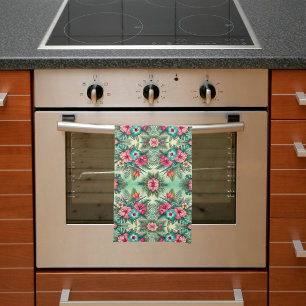 Paño De Cocina Trópicos Brillantes