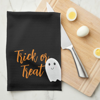 Paño De Cocina Truco o trato fantasma Halloween