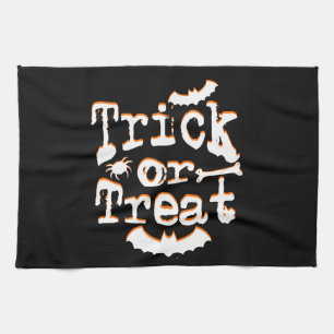 Paño De Cocina truco o trato halloween