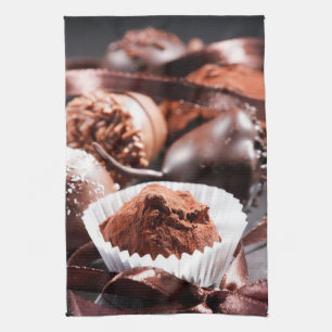 Paño De Cocina Trufas de chocolate