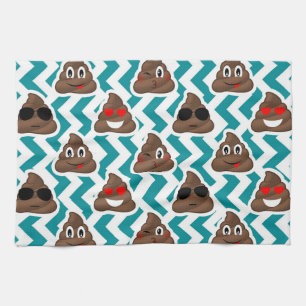 Paño De Cocina Trullo loco de las emojis del impulso modelado