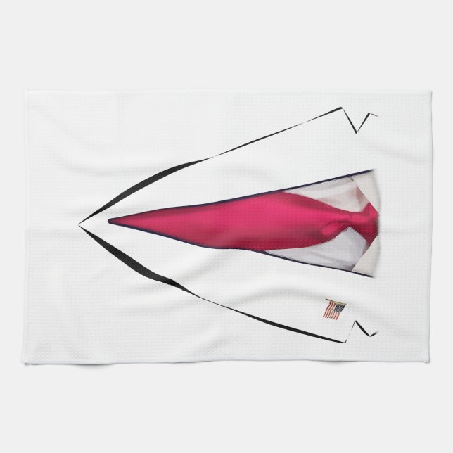 Paño De Cocina Trump Suit, presidente de Estados Unidos (Horizontal)