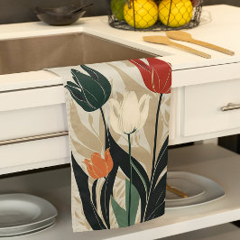 Paño De Cocina Tulipán con tema de naturaleza