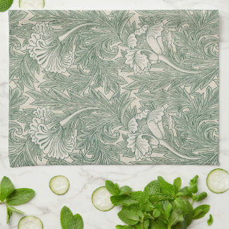 Paño De Cocina Tulipán de William Morris, Arte floral vintage