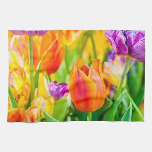 Paño De Cocina Tulipanes Encantadores