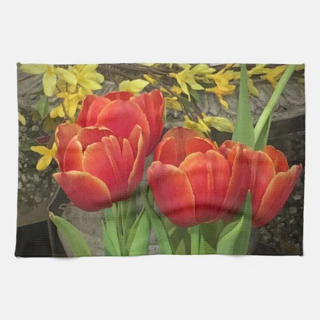 Paño De Cocina Tulipanos de bonito (Horizontal)