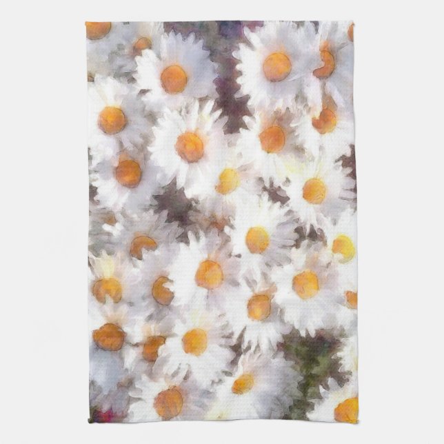 Paño De Cocina Tumba de flores silvestres de primavera (Vertical)