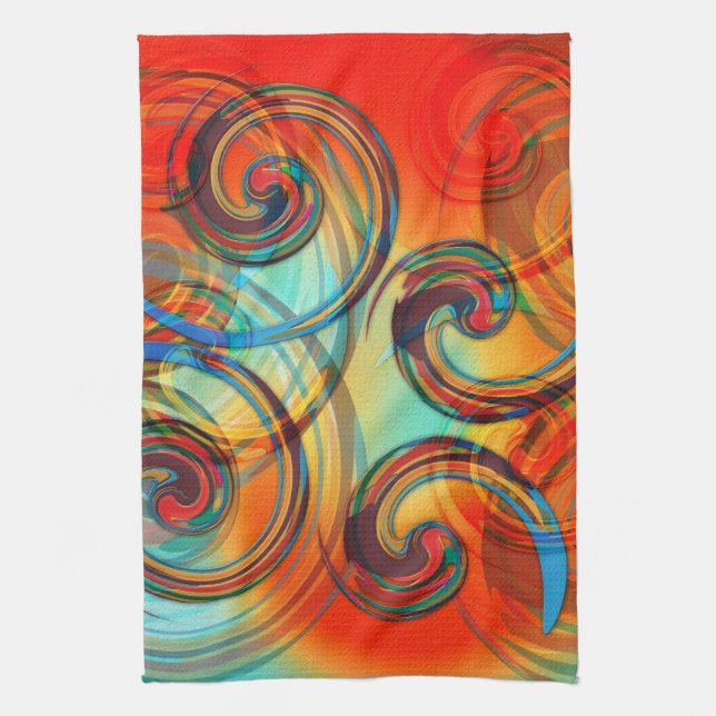 Paño De Cocina Twirl (Vertical)