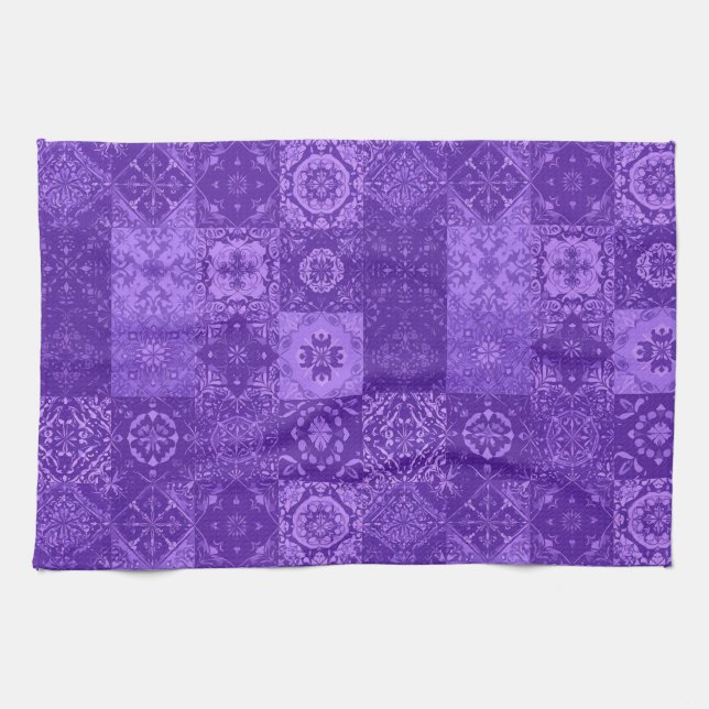 Paño De Cocina Ube Halaya Púrpura (Horizontal)