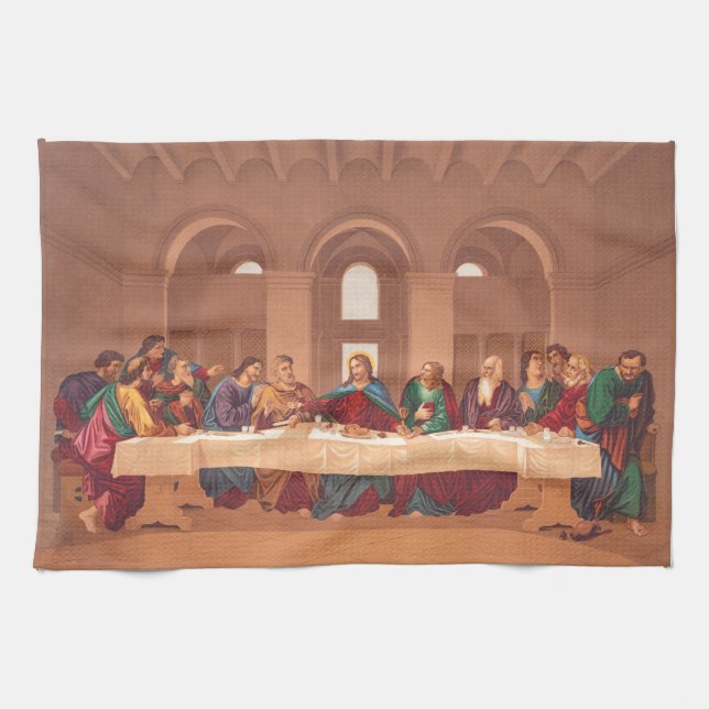 Paño De Cocina Última Cena de Jesucristo (Horizontal)