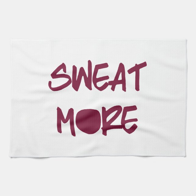 Paño De Cocina Un gimnasio más de motivación del entrenamiento (Horizontal)