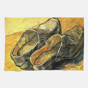 Paño De Cocina Un par de troncos de cuero de Vincent van Gogh