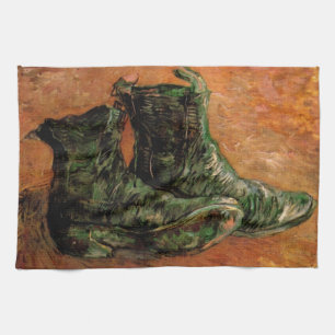 Paño De Cocina Un par de zapatos por Vincent van Gogh