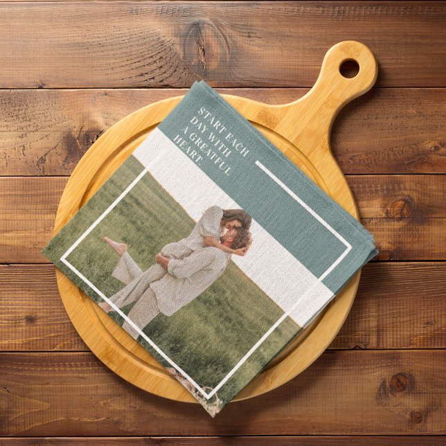 Paño De Cocina Un regalo encantador para la familia verde fotográ (Subido por el creador)