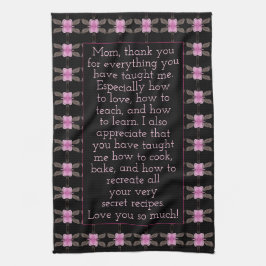 Paño De Cocina Un regalo súper dulce para mamá
