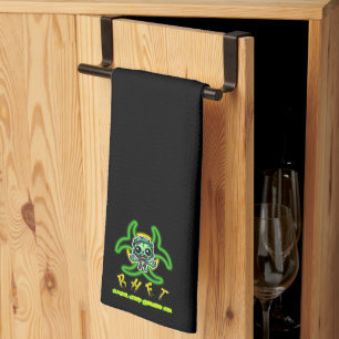 Paño De Cocina Un zombi divertido