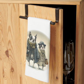 Paño De Cocina Una caminata de invierno 01