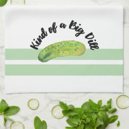 Paño De Cocina Una especie de gran chiste de pepino divertido