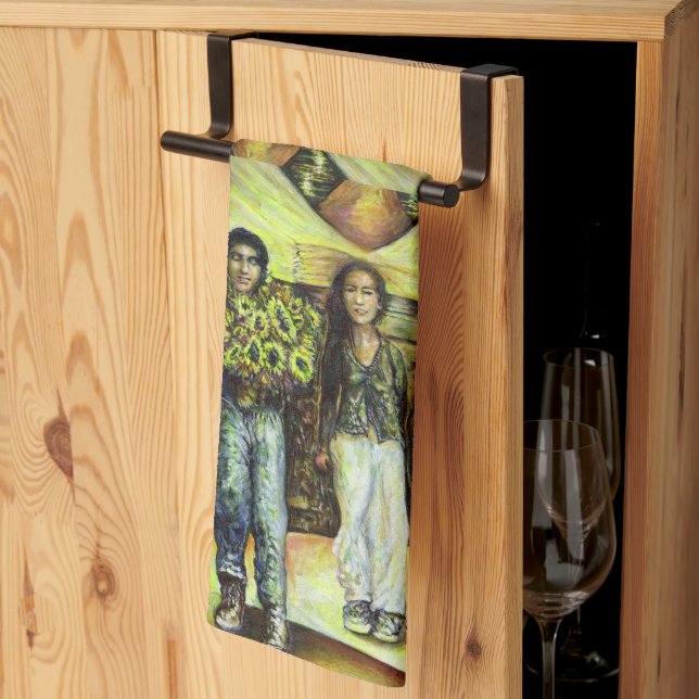 Paño De Cocina Una fase de ChapeI de un ChaIIenge (Pliegue de tercios)