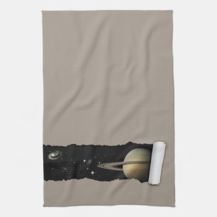 Paño De Cocina Una lágrima en el espacio - Estrellas elegantes de