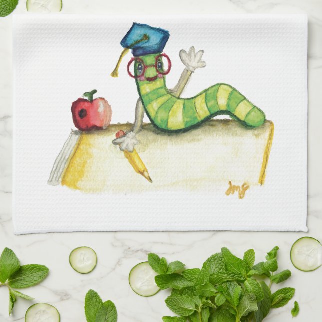 Paño De Cocina Una nota del profesor (Doblado)