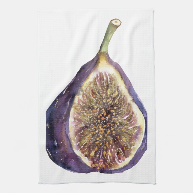 Paño De Cocina Una pintura de higos (Vertical)