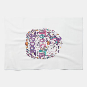 Paño De Cocina Unicornio demasiado lindo para asustar arte colori